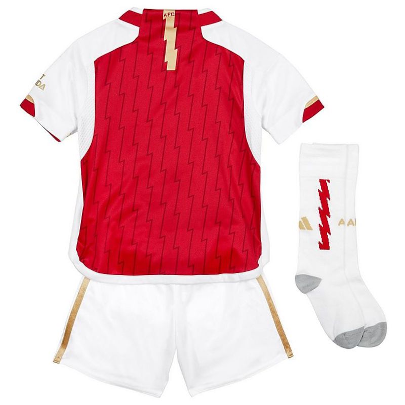 Arsenal Team 2023/24 Home Kids Custom Jersey - Red