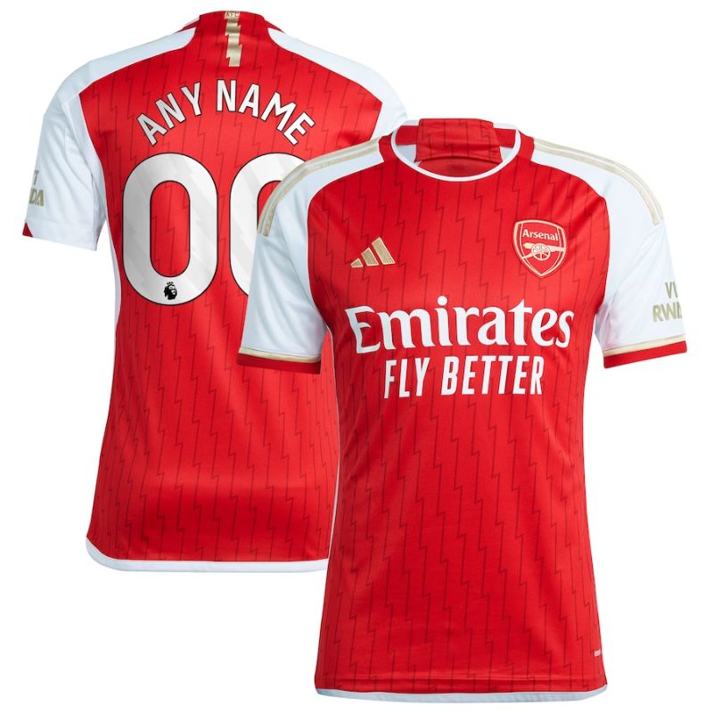 Arsenal Team Shirt 2023/24 Home Custom Jersey - Red