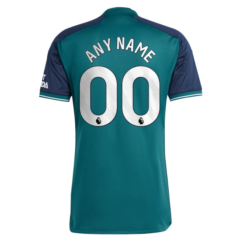 Arsenal Shirt 2023/24 Third Custom Jersey - Green