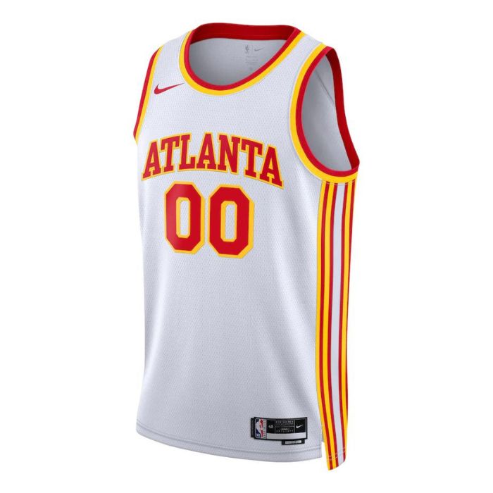 Atlanta Hawks Unisex 2023 Custom Jersey White - Association Edition - Jersey Teams World