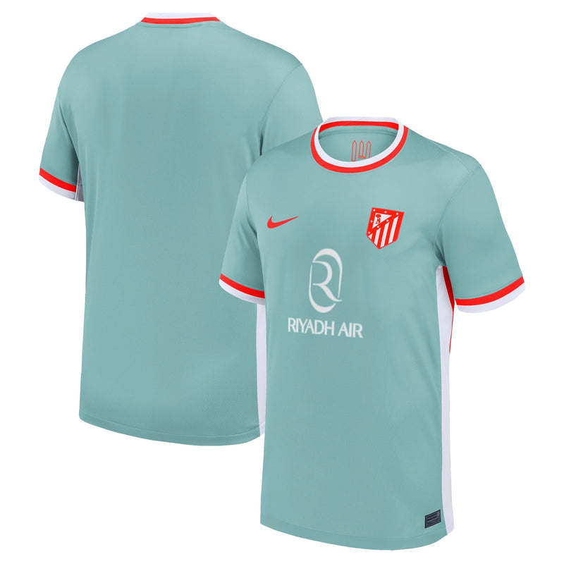 Atletico de Madrid Nike Shirt 2024/25 Away Custom Jersey - Mint