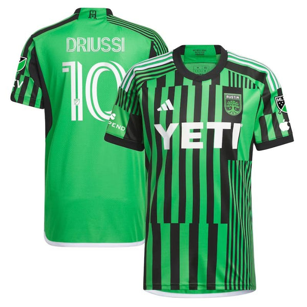 Austin FC Sebastián Driussi 2023/24 Player Jersey - Green