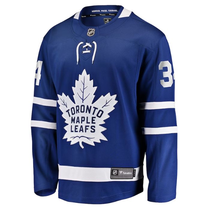 Auston Matthews Toronto Maple Leafs Team Breakaway Unisex Player Jersey - Royal - Jersey Teams World