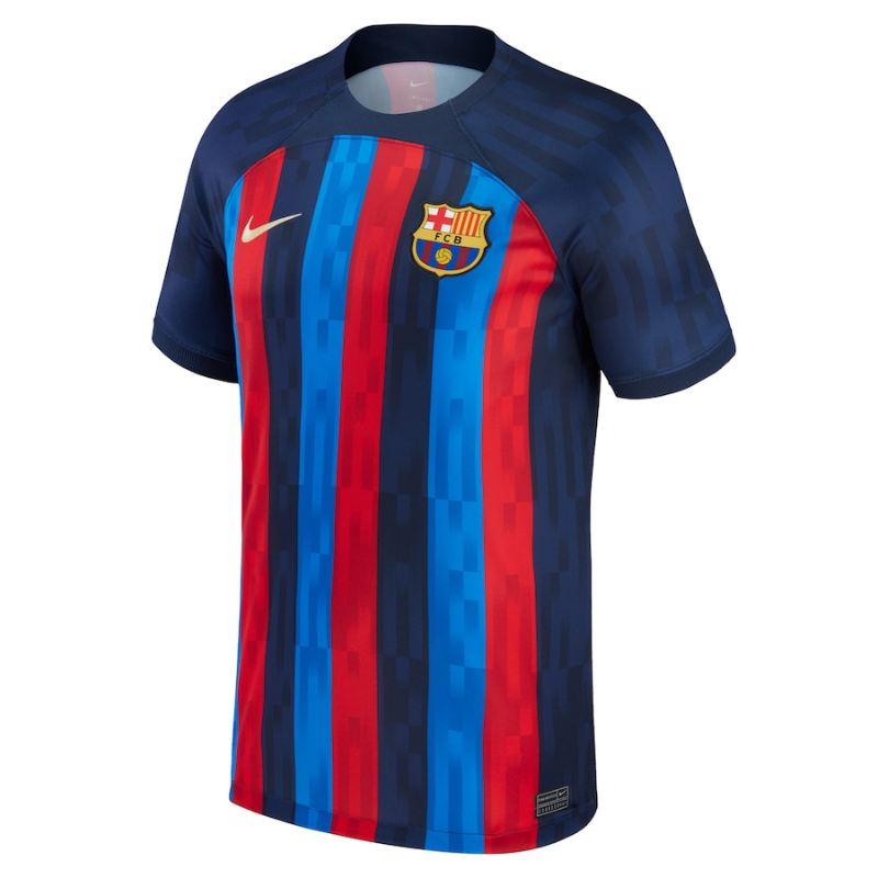 Barcelona Home Stadium   Unisex Shirt 2023 with F. De Jong 21 printing - - Jersey Teams World