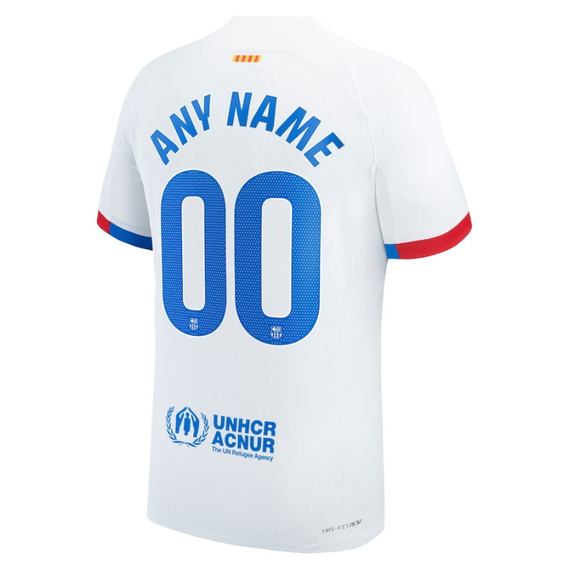 Barcelona Shirt 2023/24 Away Customized Jersey - White