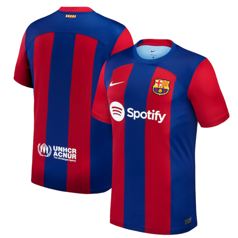 Barcelona Team - 2023-24 Custom Jersey - Blue - Jersey Teams World