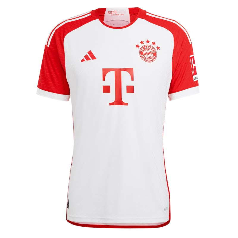 Bayern Munich Adidas Shirt 2023/24 Home Customized Jersey - White