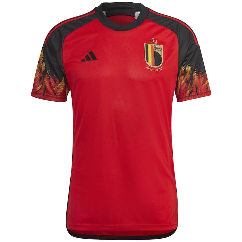 Belgium National Team Home Shirt 2022 Qatar World Cup customized Jersey Unisex - Red