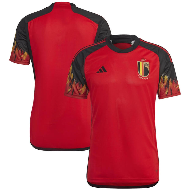 Belgium National Team Home Shirt 2022 Qatar World Cup customized Jersey Unisex - Red