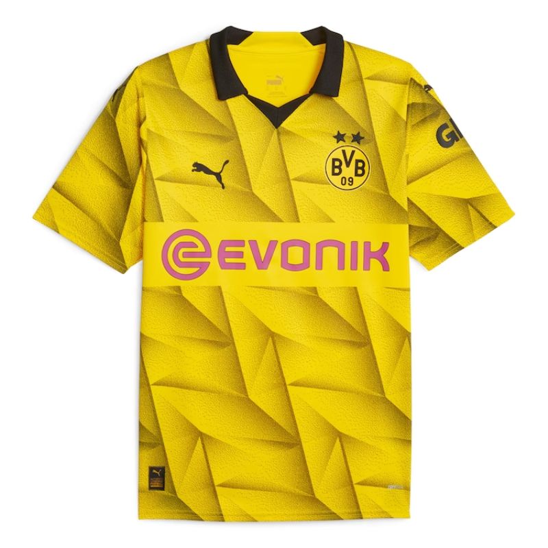 Borussia Dortmund Shirt 2023/24 Third Custom Jersey - Yellow