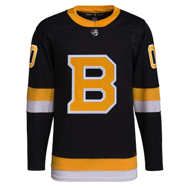 Boston Bruins Alternate Primegreen Custom Jersey Black