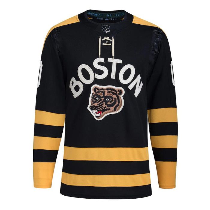 Boston Bruins Unisex 2023 Winter Classic Personalized Jersey - Black - Jersey Teams World