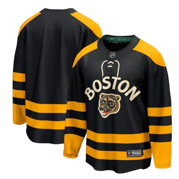 Boston Bruins ed 2023 Winter Classic Breakaway Jersey - Black - Jersey Teams World