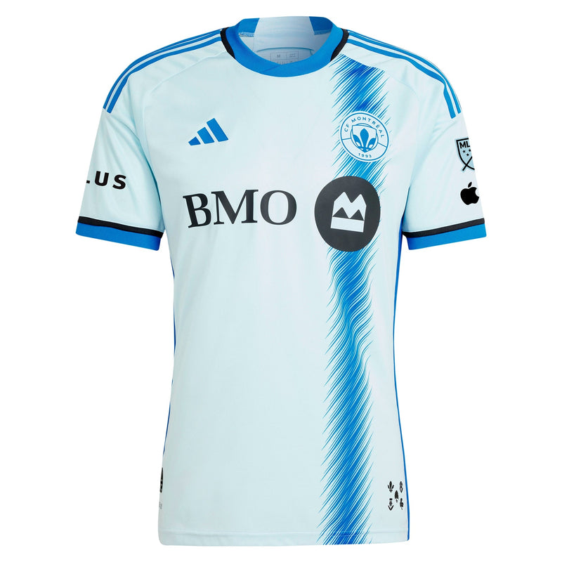 CF Montreal adidas 2024 La Main Custom Jersey – Light Blue