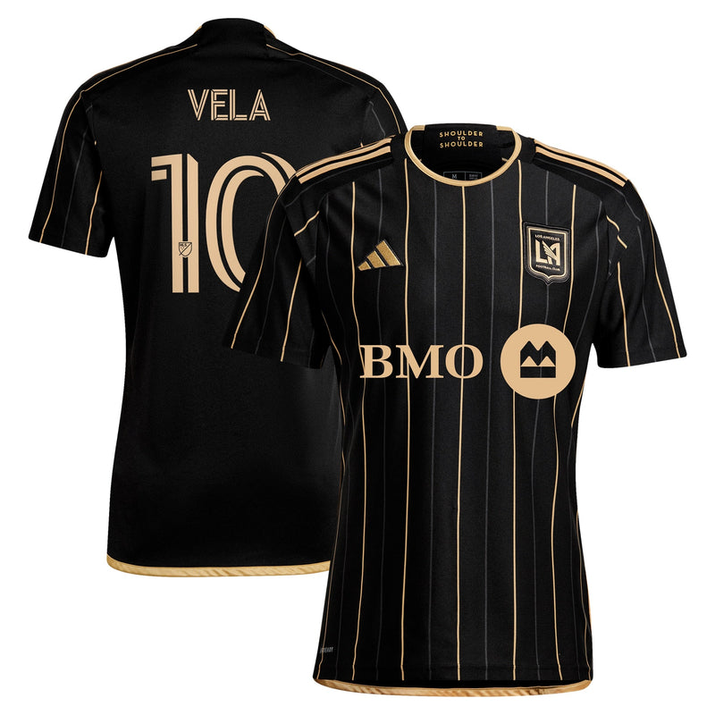 Carlos Vela LAFC adidas 2024 Primary Player Jersey - Black