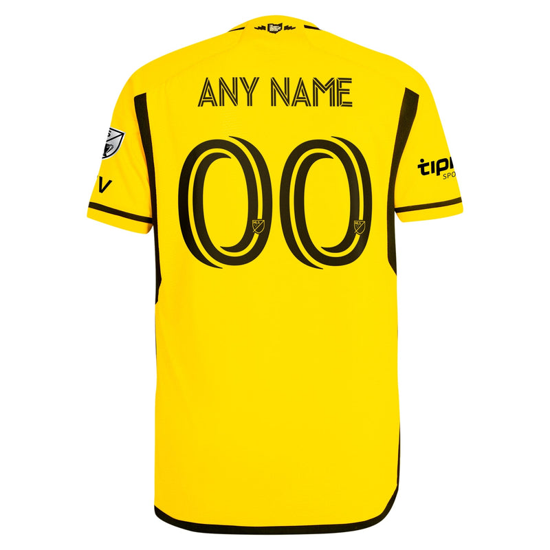 Columbus Crew adidas 2024 The Home Kit Custom Jersey - Yellow