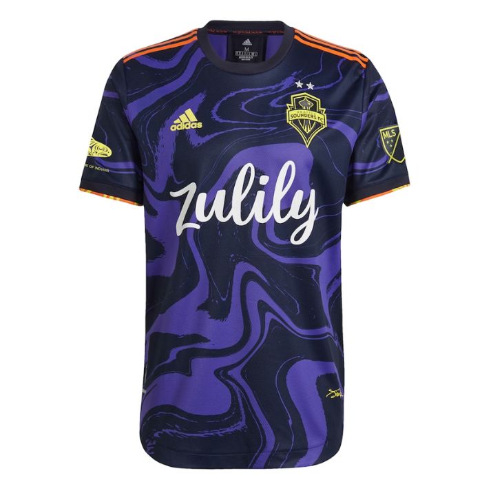 Raúl Ruidíaz Seattle Sounders FC Unisex Shirt 2021 The Jimi Hendrix Kit Player Jersey - Purple