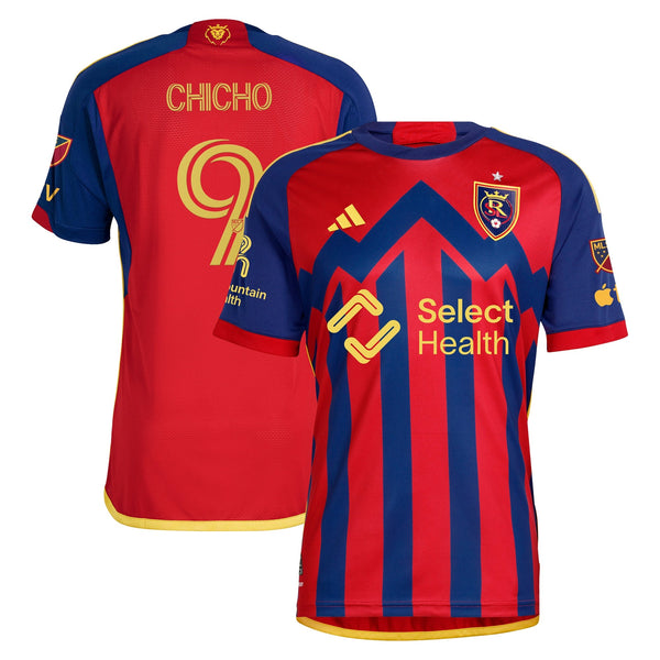 Cristian Arango Real Salt Lake adidas 2024 Peak Utah Player Jersey – Red