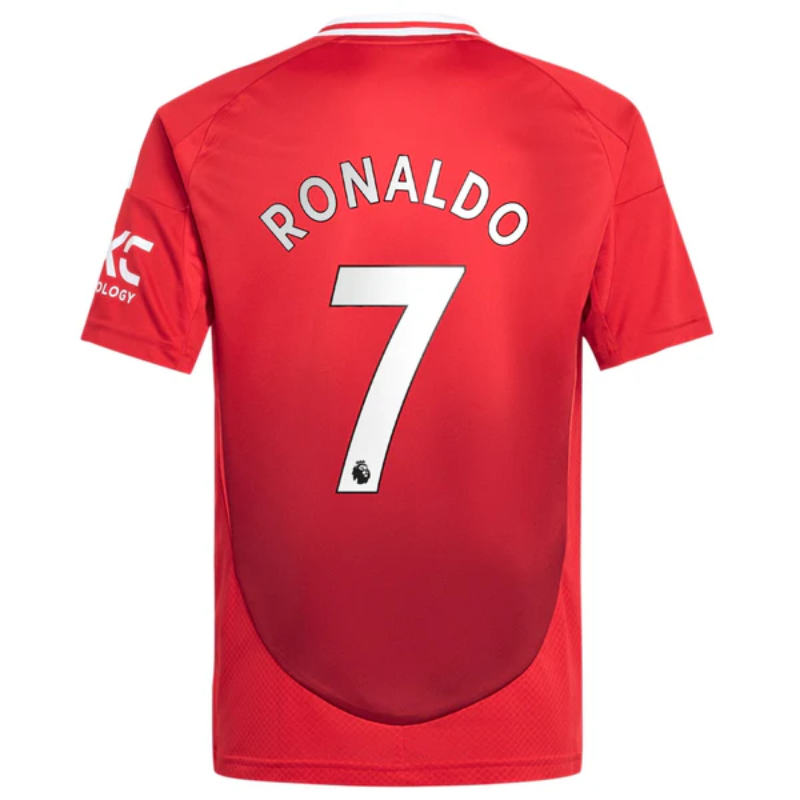 Cristiano Ronaldo 7 Manchester United adidas 2024/25 Home Player Jersey - Red