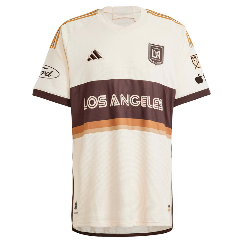 Denis Bouanga LAFC adidas 2024 Archive Jersey - Tan