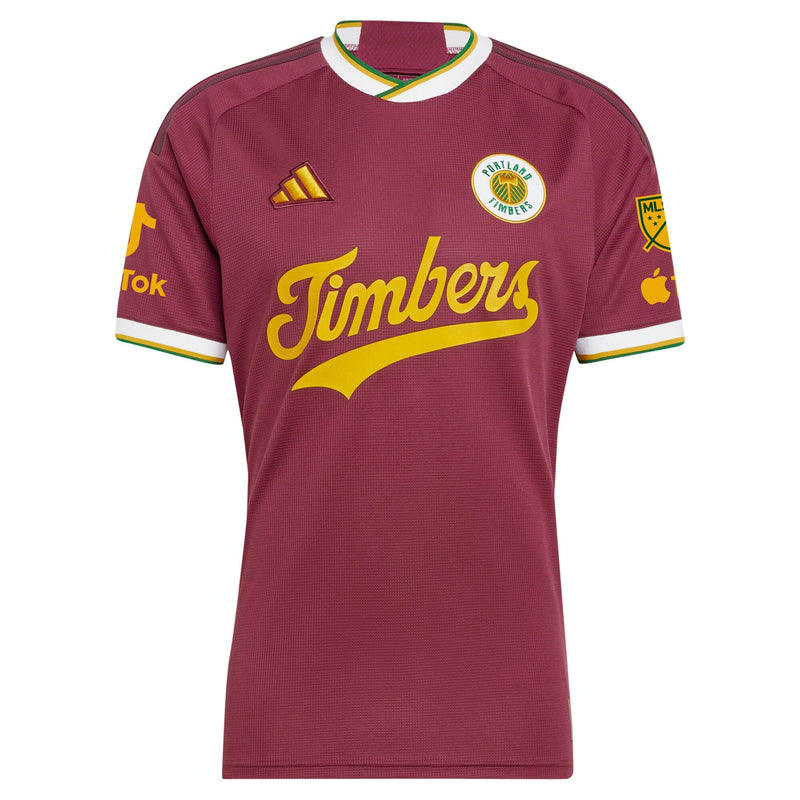 Diego Chara Portland Timbers adidas 2024 Archive Jersey - Red