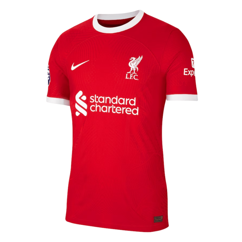 Virgil Van Dijk 4 Printing Liverpool 2023/24 Home Player Jersey - Red