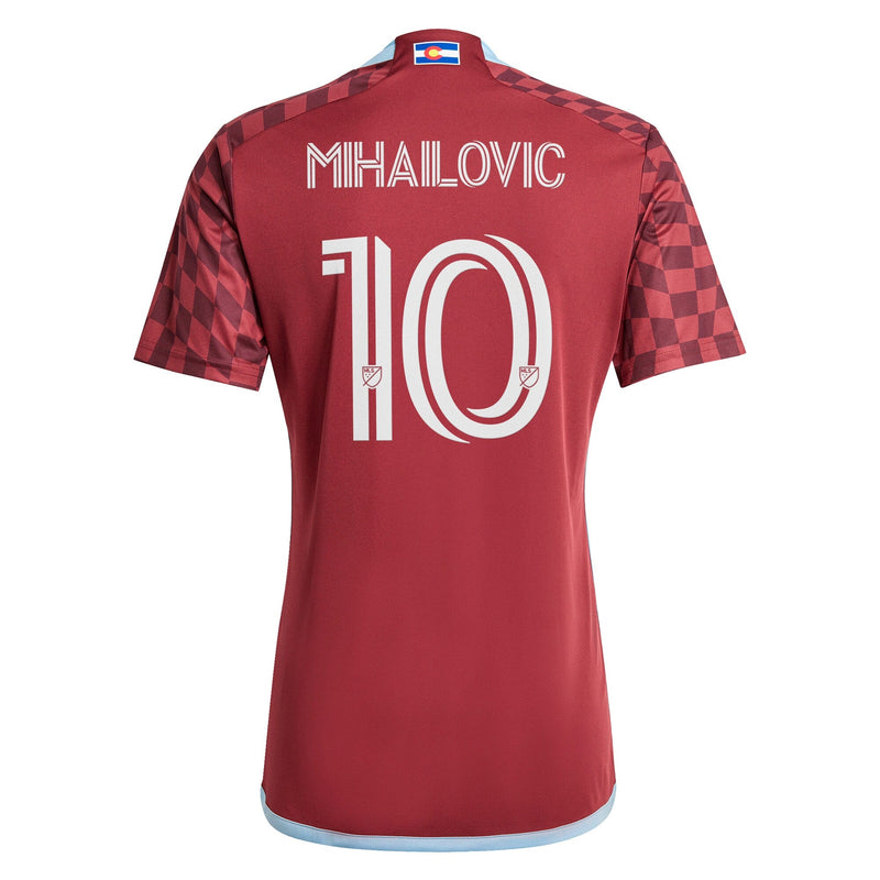 Djordje Mihailovic Colorado Rapids adidas 2024 One Flag Kit Player Jersey - Burgundy