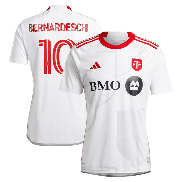 Federico Bernardeschi Toronto FC adidas 2024 GTA Kit Player Jersey – White