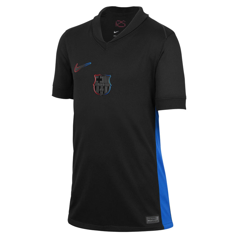 Gavi Barcelona Nike 2024/25 Away Player Jersey - Black