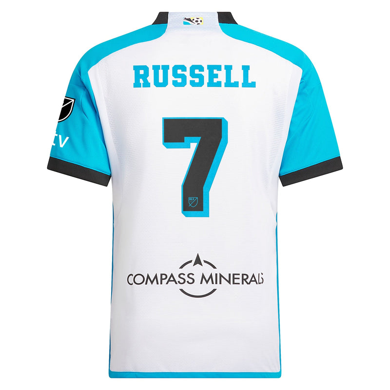 Johnny Russell Sporting Kansas City adidas 2024 Archive Jersey - White