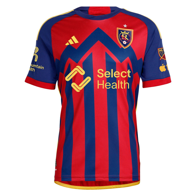 Justen Glad Real Salt Lake adidas 2024 Peak Utah Player Jersey – Red