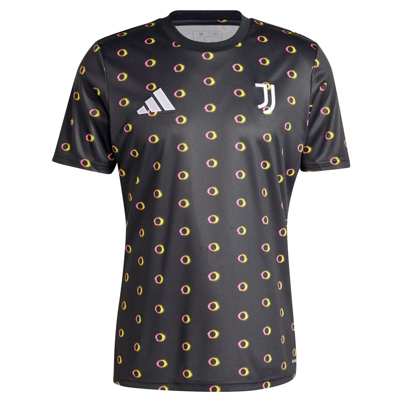 Juventus adidas 2024/25 Slim Fit Pre-Match Top - Black