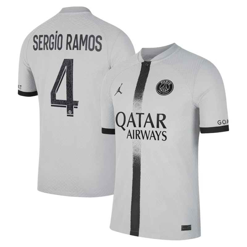 Sergio Ramos Paris Saint-Germain 2022/23 Away Vapor Match Player Jersey - Black