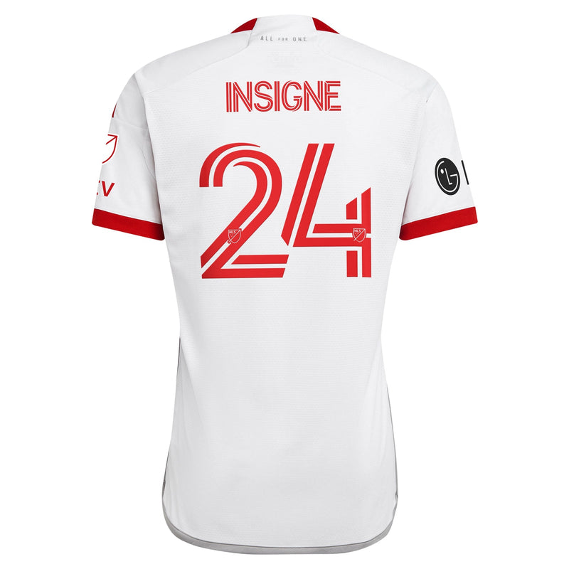 Lorenzo Insigne Toronto FC adidas 2024 GTA Kit Player Jersey – White