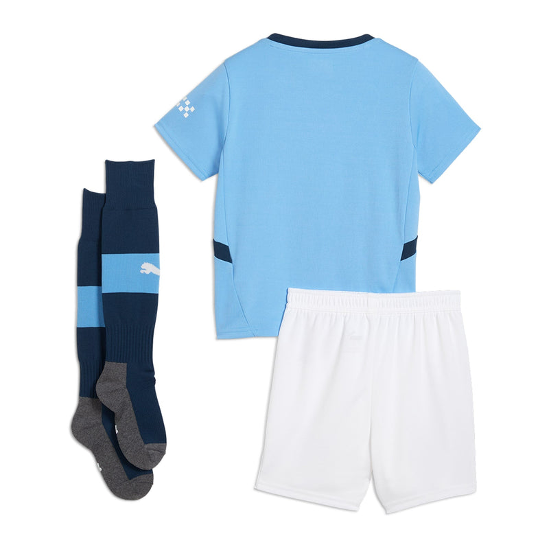 Manchester City Puma Home Minikit 2024-25 Kids Custom Jersey