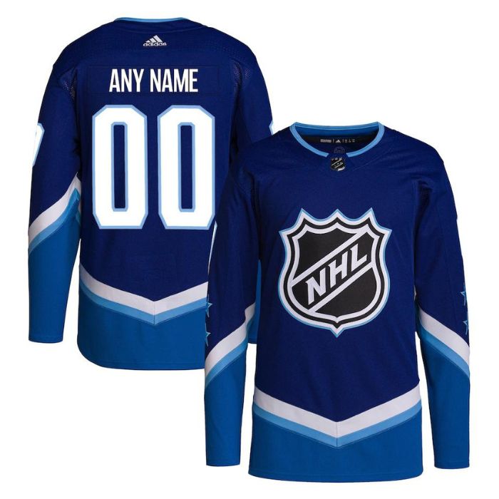 NHL All-Star Game Western Conference 2022  Pick-A-Player Jersey - Blue - Jersey Teams World