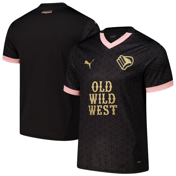 Palermo Puma 2024/25 Away Custom Jersey - Black