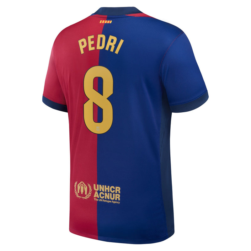 Pedri Barcelona 8 Nike 2024/25 Home Player Jersey - Royal