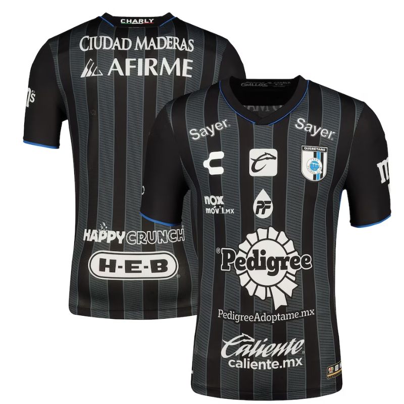 Queretaro FC 2023/24 Away Jersey - Black