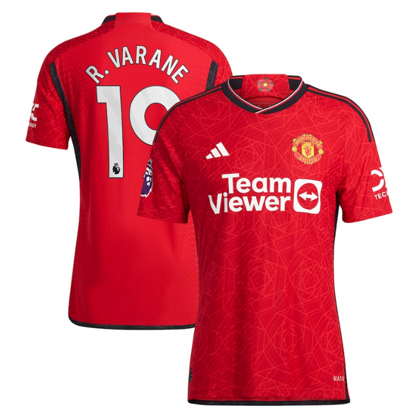 Raphael Varane Manchester United adidas 2023/24 Home Player Jersey - Red