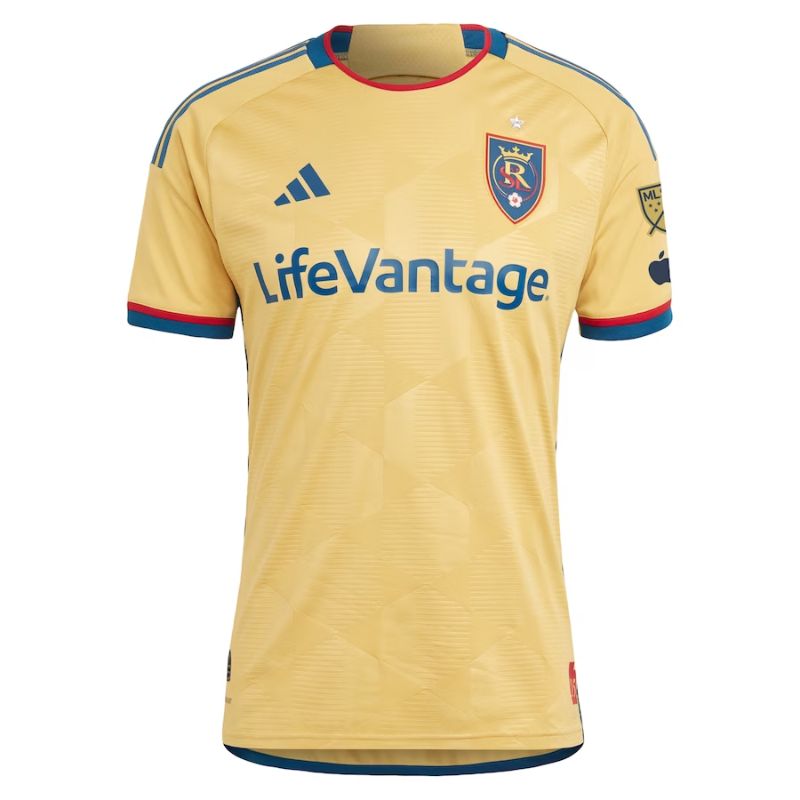 Real Salt Lake Shirt 2023/24 Custom Jersey - Gold