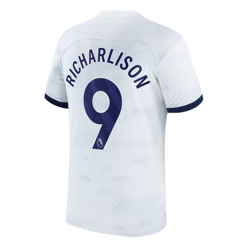 Richarlison 9 Tottenham Hotspur Home Shirt 2023/24 Player Jersey - White