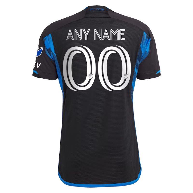 San Jose Earthquakes Shirt 2023/24 Custom Jersey - Blue