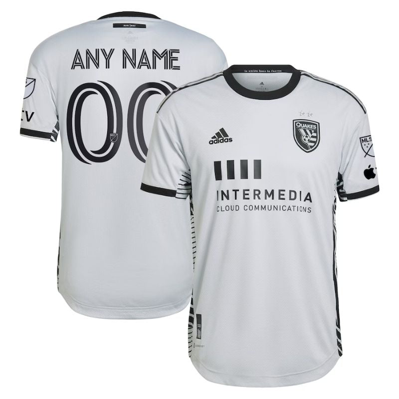 San Jose Earthquakes Shirt 2023/24 Customized Jersey - Gray