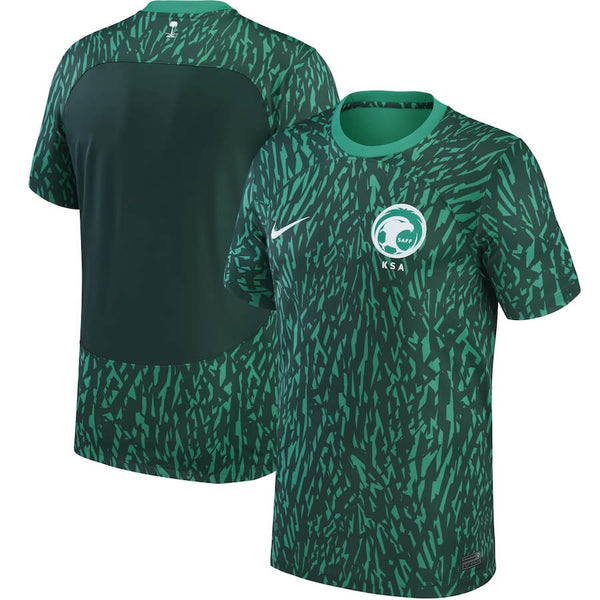 Saudi Arabia National Team Away Shirt 2022 Qatar World Cup customized Jersey Unisex - Green