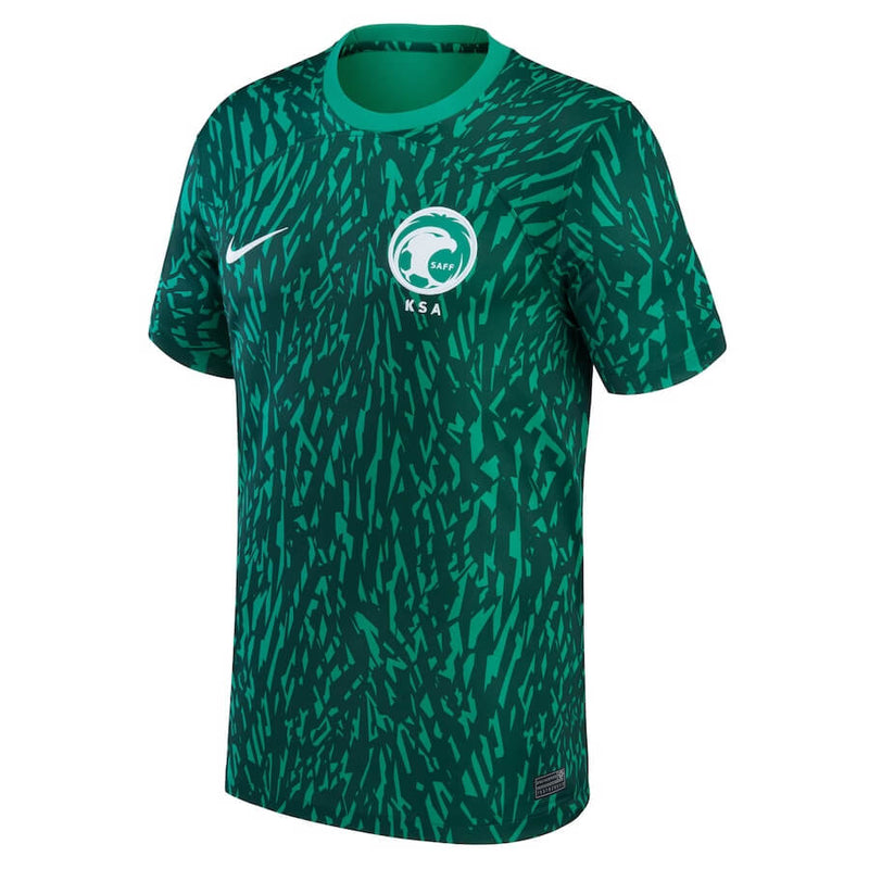 Saudi Arabia National Team Away Shirt 2022 Qatar World Cup customized Jersey Unisex - Green