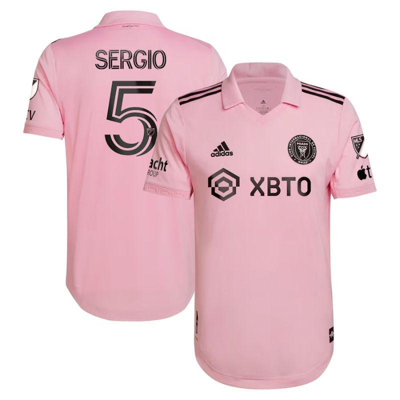 Sergio Busquets Inter Miami CF 2023 Player Jersey - Pink