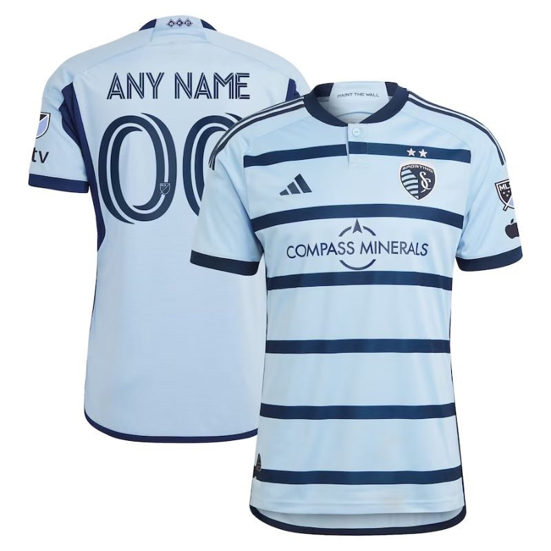 Sporting Kansas City Shirt 2023 Custom Jersey - Light Blue