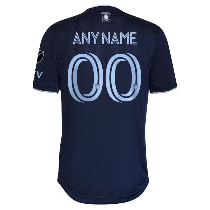 Sporting Kansas City Shirt 2023 Customized Jersey - Blue