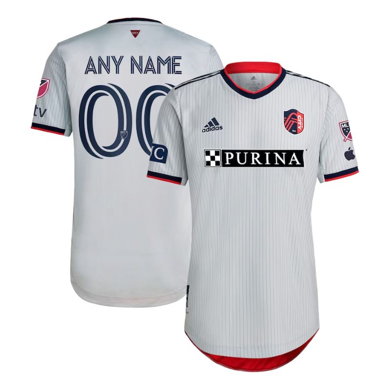 St. Louis City SC 2023 Custom Jersey - Gray